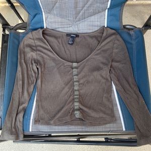 forever21 green long sleeve